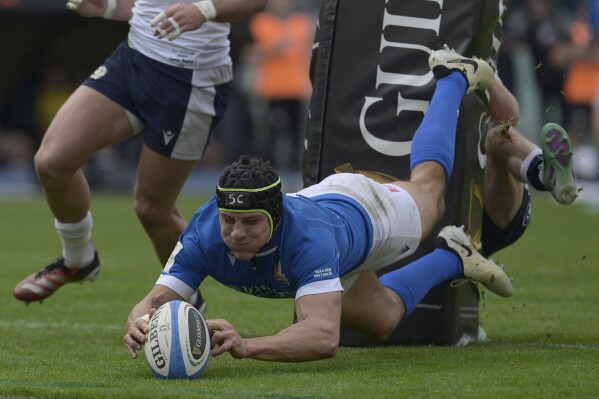 Rugby union international sales scores